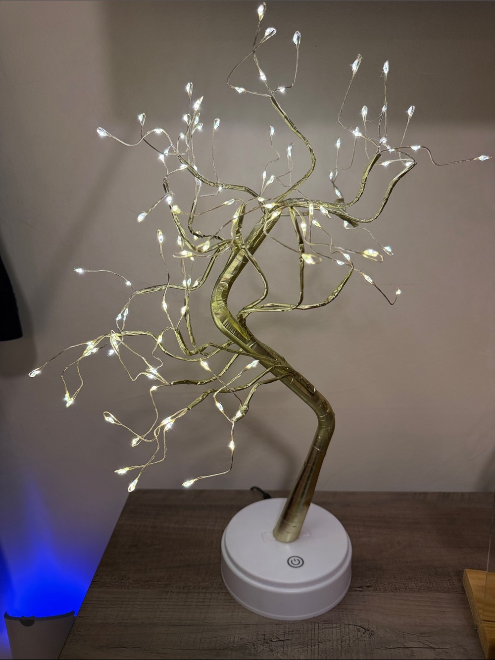 Gold LED Decorative Bonsai Tree Lamp - Warm White